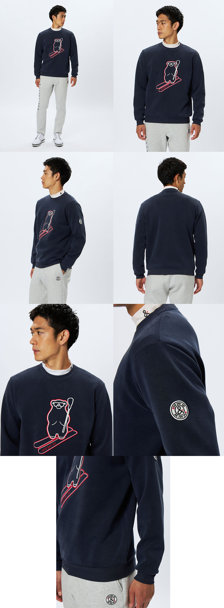 and per se（アンパスィ） 【在庫限り】and per se AMF6215J3