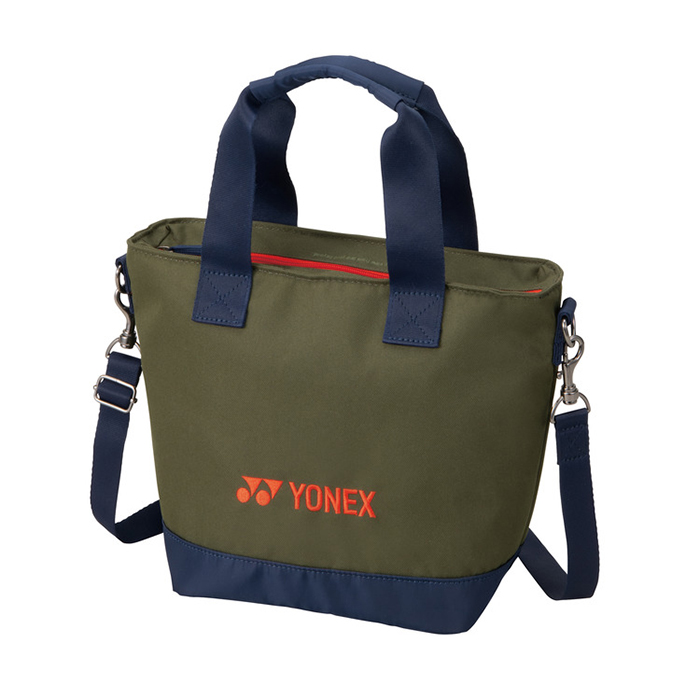 YONEX MT-1200 / ヨネックス ミニトートバッグ1200 2025年モデル 全2色(カーキ,ホワイト/ネイビー) ゴルフバッグ ラウンドバッグ 人気 シンプルの画像