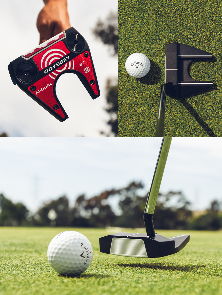 ODYSSEY（キャロウェイゴルフ） ODYSSEY Ai-DUAL ＃7 S PUTTER LEFT