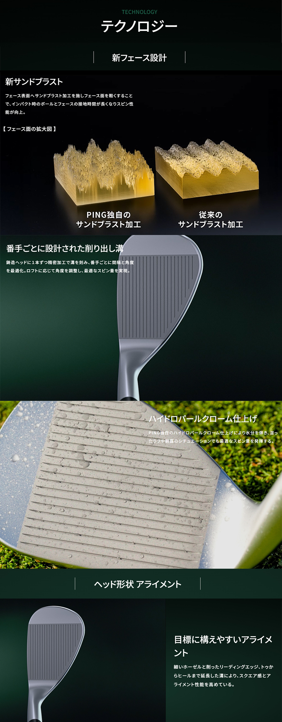 PING（ピン） PING s259 WEDGE / ピン s259 ウェッジ 2026年モデル