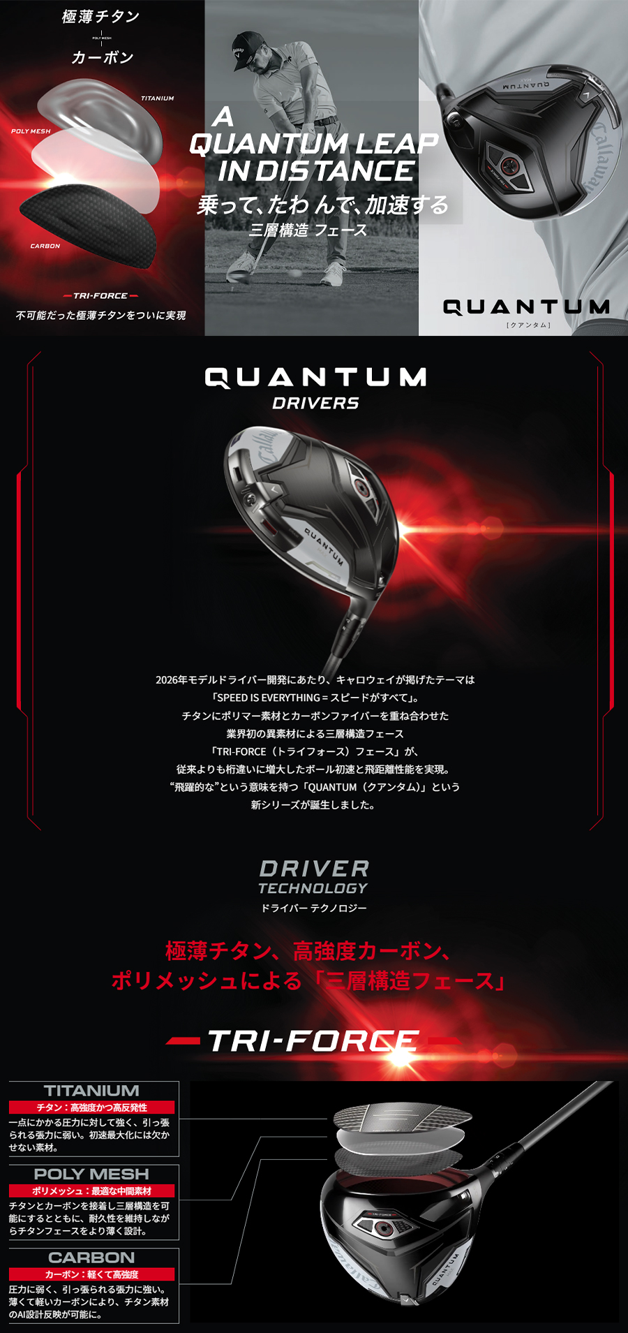 Callaway（キャロウェイ） Callaway QUANTUM MAX DRIVER