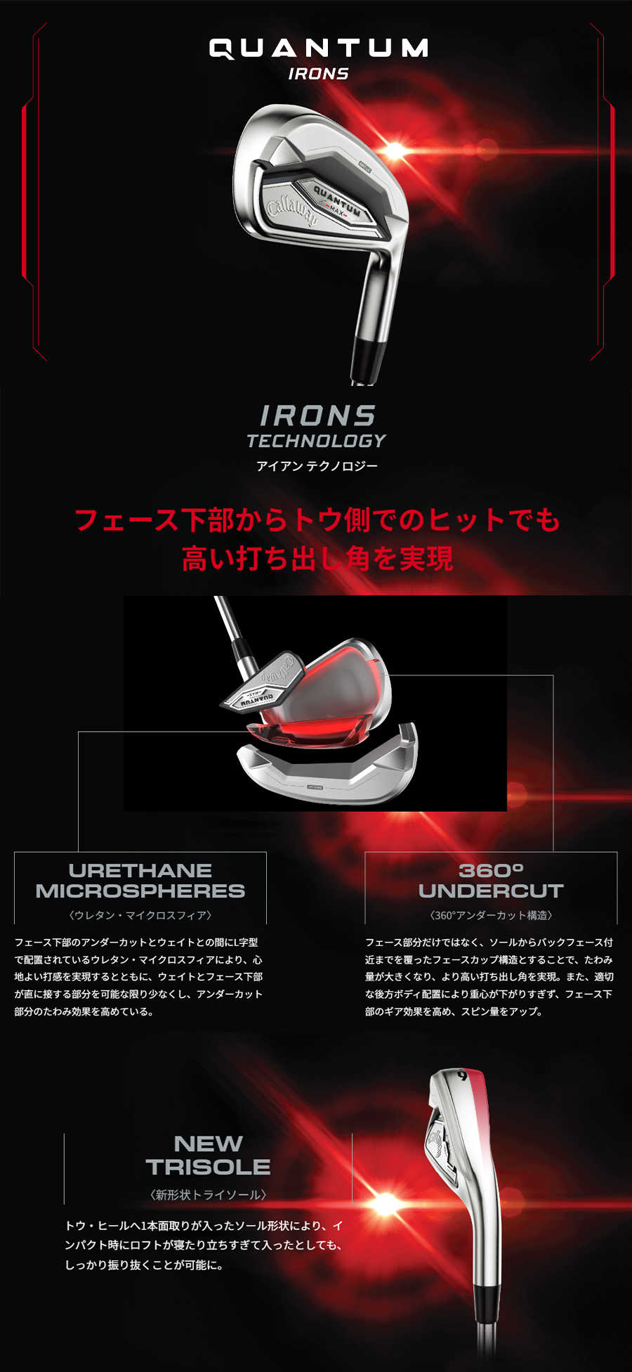 Callaway（キャロウェイ） Callaway QUANTUM MAX IRON / キャロウェイ