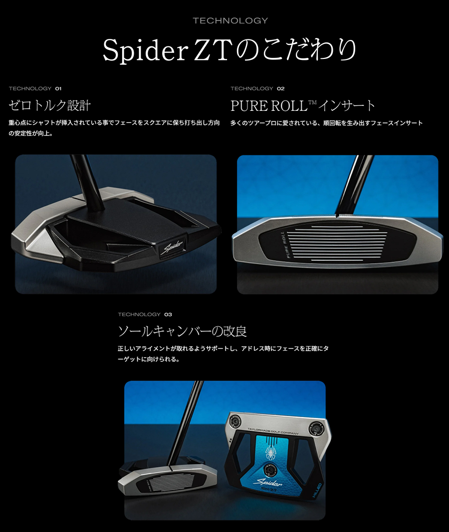 TaylorMade（テーラーメイド） TaylorMade Spider ZT-MAX COUNTER