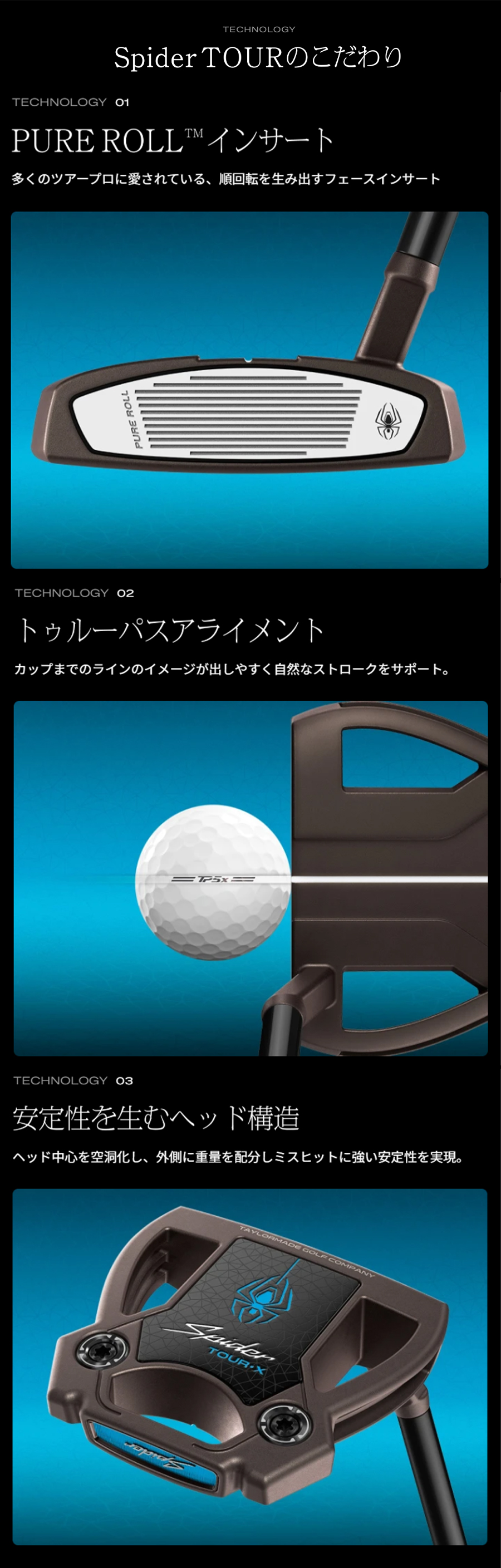 TaylorMade（テーラーメイド） TaylorMade Spider TOUR X TORCHED TP