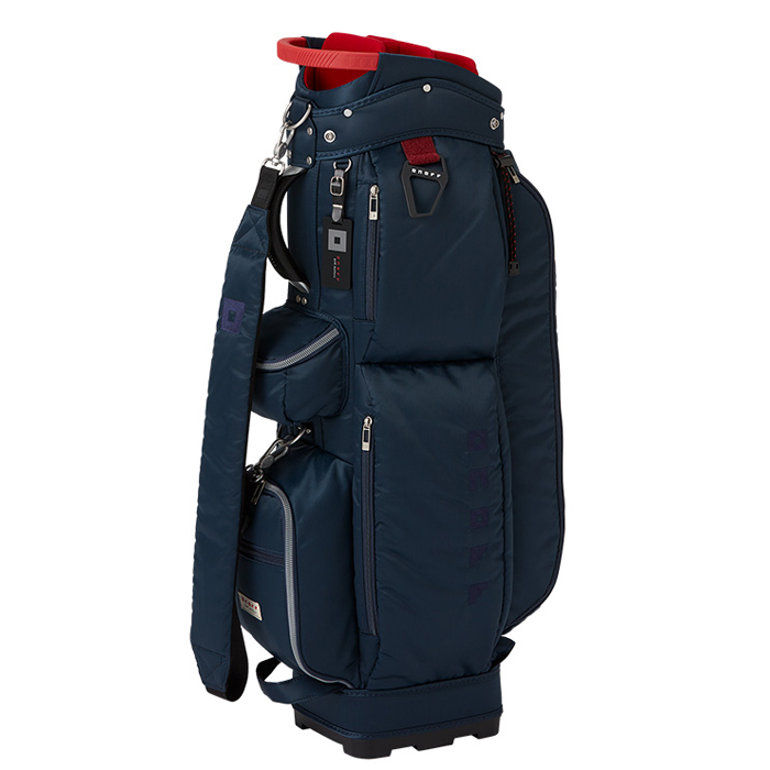 ONOFF CADDIE BAG OB0424 / オノフ キャディバッグ OB0424 2024年モデル 全4色 9型 2.8kg ネームプレート付き カート式｜protoursports｜02