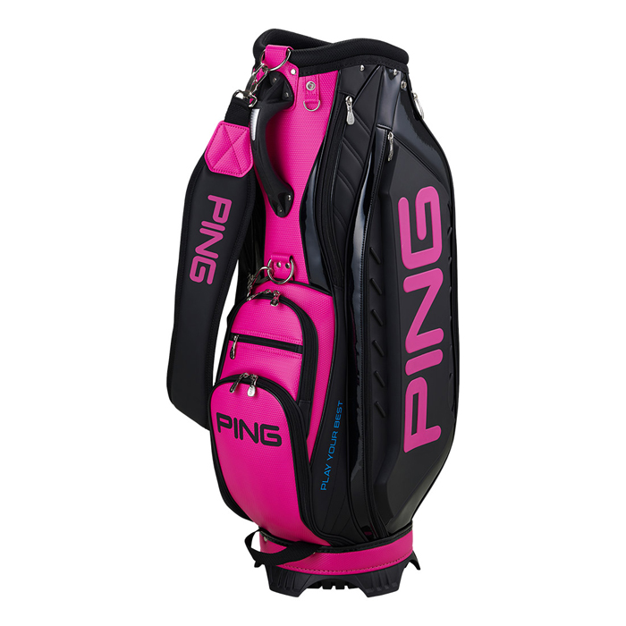 PING - てぃーけい！PINGゴルフバッグ...♪*ﾟ Amazon.co.jp: PING(ピン) ゴルフ キャディバッグ TOUR STAFF