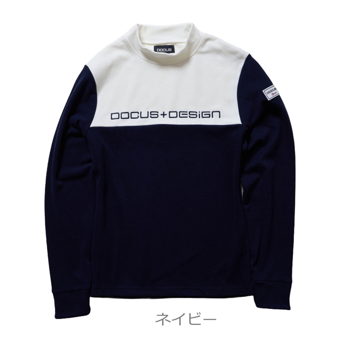 新品　DOCUS ドゥーカス　モックネックシャツ　ゴルフウェア 楽天市場】【20%OFF】【ポイント5倍】LINE10%OFF/DOCUS