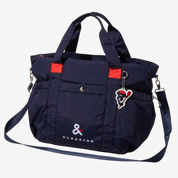 新品　and per se（アンパスィ）　ゴルフトートバック and per se アンパスィ & GOLF 2WAY トートバッグ : GDOゴルフ
