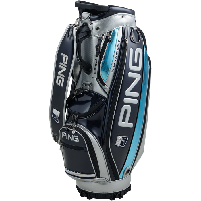 【在庫限り】PING CADDIE BAG CB-N2304 ARIZONA / ピン アリゾナ キャディバッグ CB-N2304 2023年モデル 全2色(ブラック・ブラック/シルバー・ネイビー) 36911｜protoursports｜03