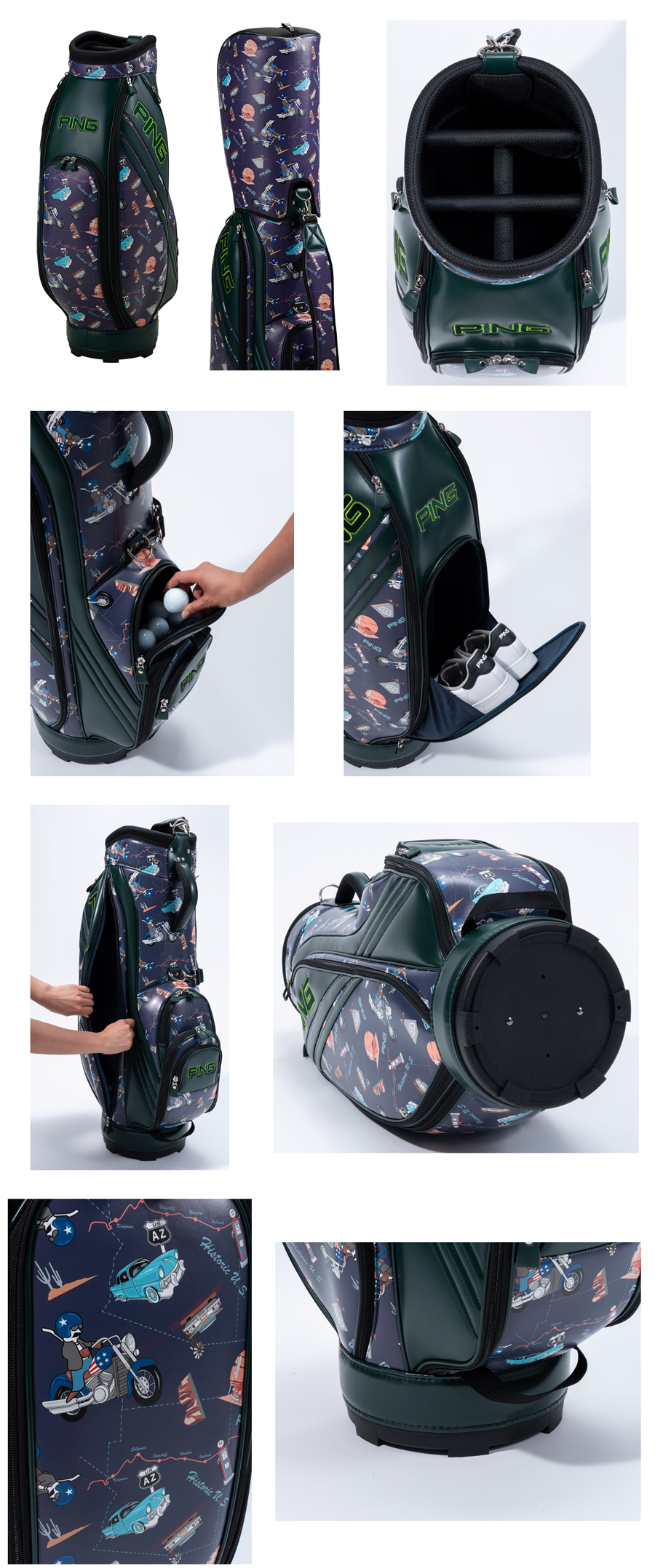 PING（ピン） 【在庫限り】PING Mr.PING RIDER CB-N2506 / ピン MR