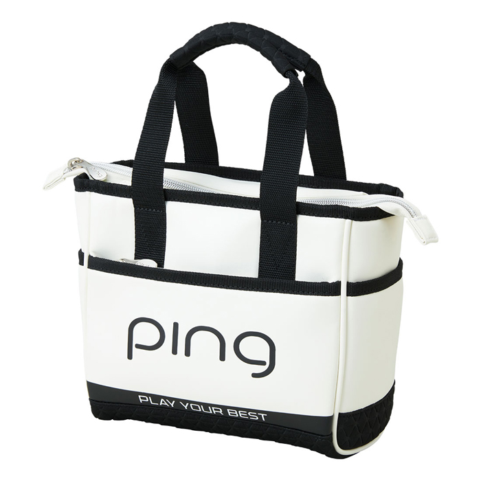 PING G-12502 COOL ROUND TOTE ホワイト PING COOL ROUND TOTE GB-L2502 / ピン クールラウンドトート 2025年