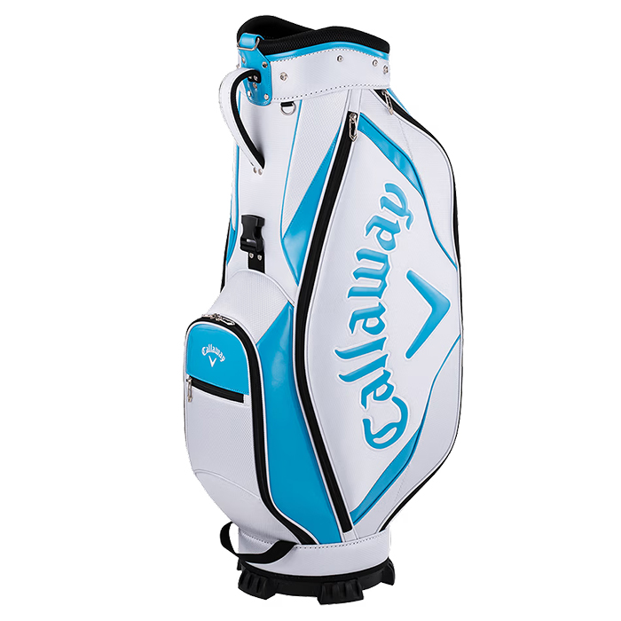 Callaway キャディバッグ ホワイト ブルー Callaway キャディバッグ ホワイト ブルー Callaway キャディバッグ
