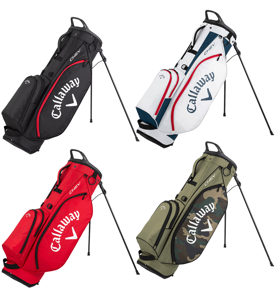 送料無料/美品　Callaway スタンド式キャディバッグ トリコロール Callaway（キャロウェイ） キャロウェイ（CALLAWAY）（レディース