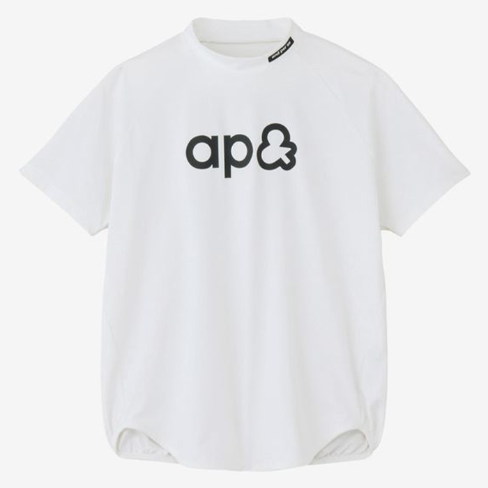 【在庫限り】and per se RD H/S FIBO SHIRT AFS9536V5 / アンパスィ リファインドライFIBOシャツ レディース 2026年モデル アンパシー ゴルフウエア 半袖の画像