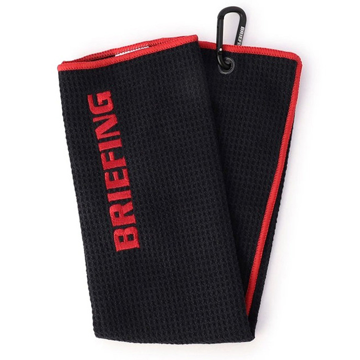 【在庫限り】BRIEFING GOLF TOUR TOWEL BRG223F01 / ブリーフィング ゴルフ ツアー タオル 2023年モデル 全2色(BLACK(010)/WHITE(000))｜protoursports｜02