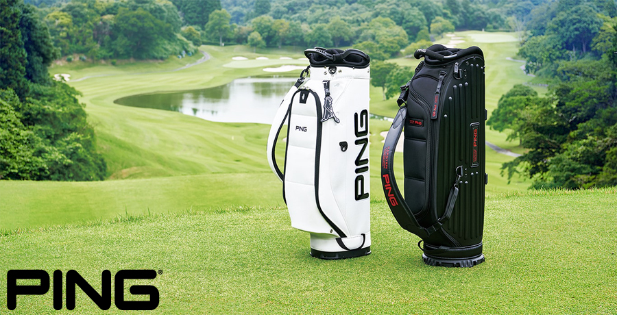 PING CADDIE BAG CB-P211 One Pocket Red Black / ピン キャディバッグ