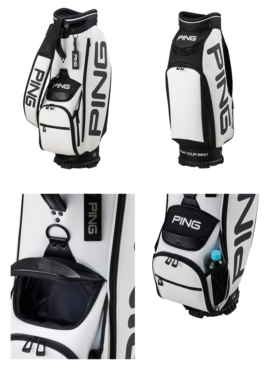 PING CADDIEBAG CB-P223 TOUR LITE White Black Trico BlueGrey/ピン