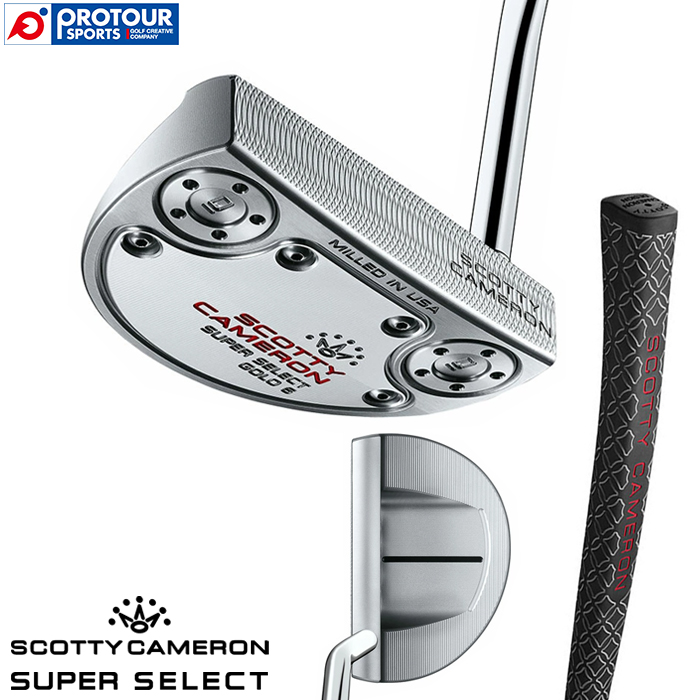 Scotty Cameron スコッティキャメロン スーパーセレクト ゴーロー 6 パター Super Select GOLO 6 2023 :a 000569:プロツアースポーツ ヤフー店