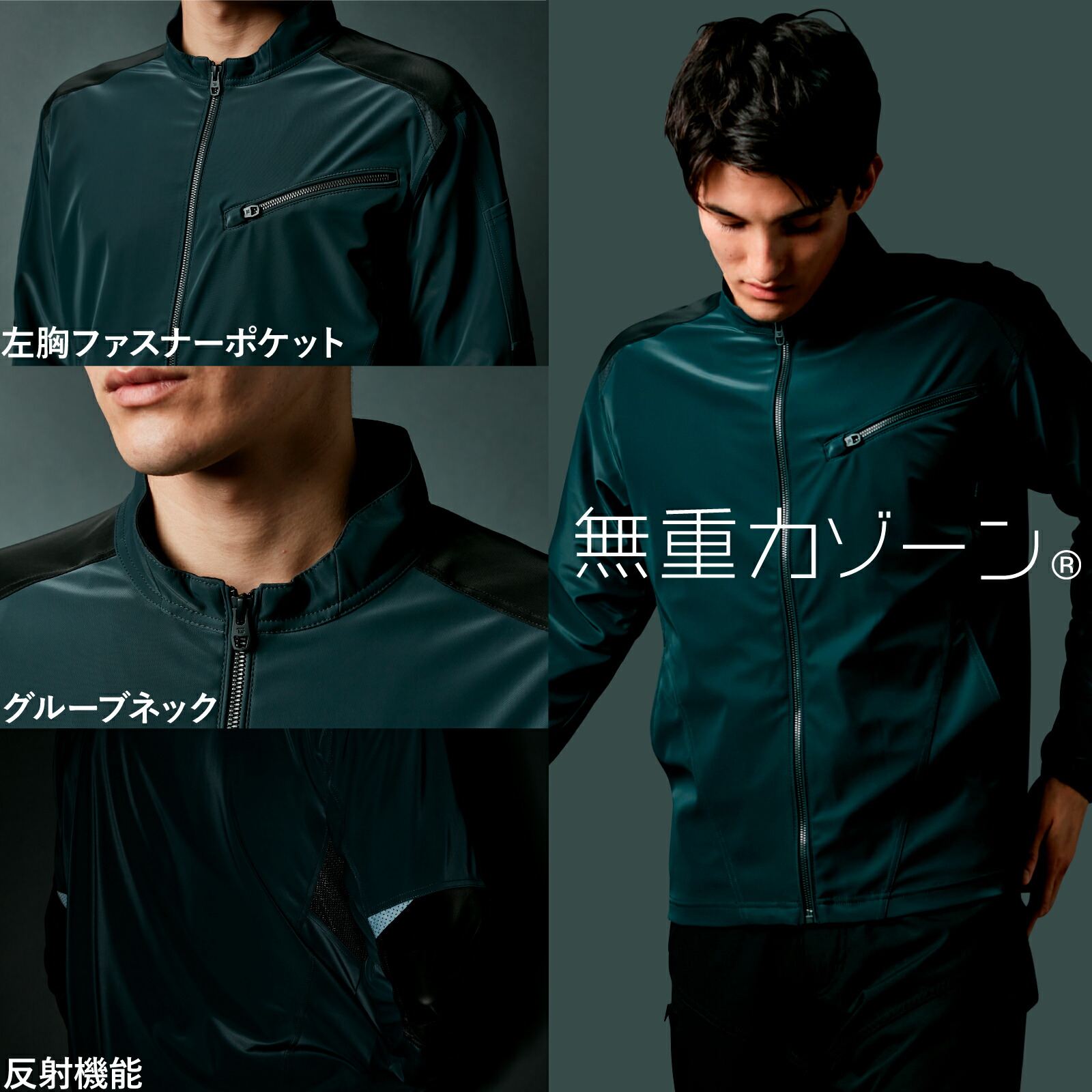TSDESIGN 防風ストレッチジャケット 秋冬 作業着 作業服 4626 防風