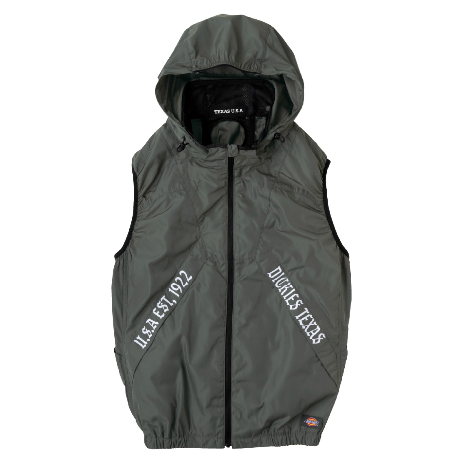 風神空調服 Dickies（ディッキーズ） 空調風神服 ベスト D-339 UVカット 脇ファン
