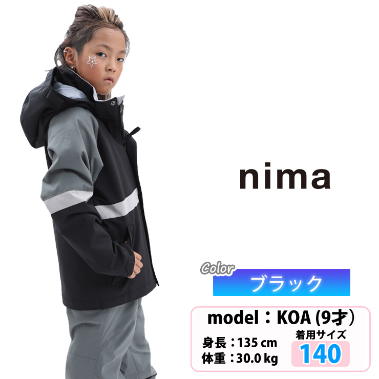 25-26 nima ニーマ スノーボード ウェア キッズ ジュニア JR-1606 上下