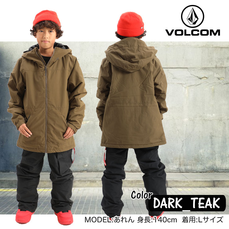 キッズ VOLCOM ボルコム VERNON INS JACKET スノーボード ボーイズ 