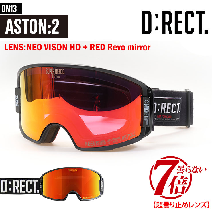 D:RECT ディレクト ASTON:2 NEO VISION HD + RED Reve mirror