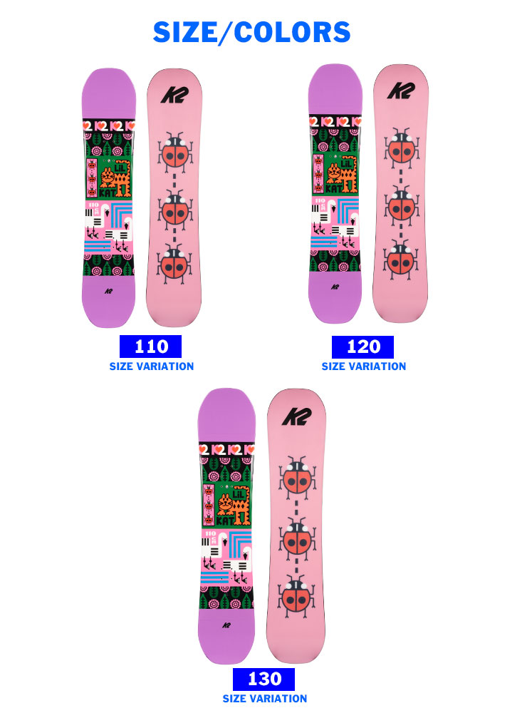 K2 Lil Kat Snowboard - 2022 - Kids' - Kids