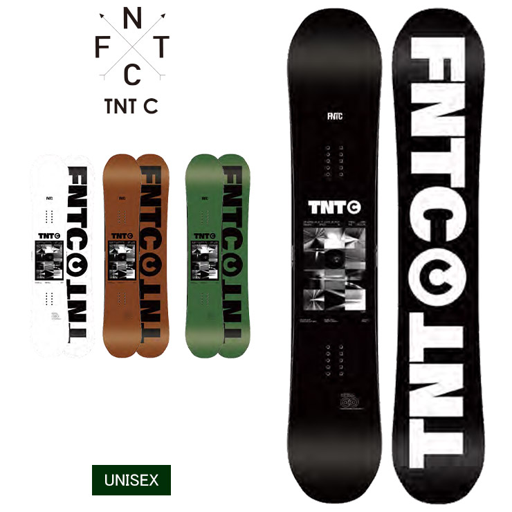 FNTC エフエヌティーシー TNT C 23-24 2024 スノーボード 板