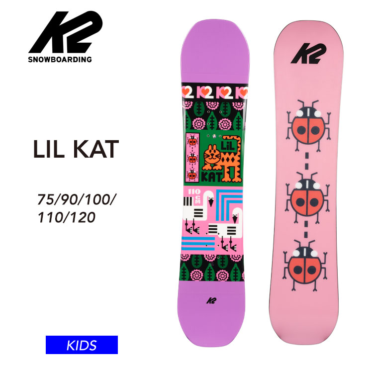 22-23 K2 ケーツー LIL KAT リルキャット キッズ 板 子供 ガールズ