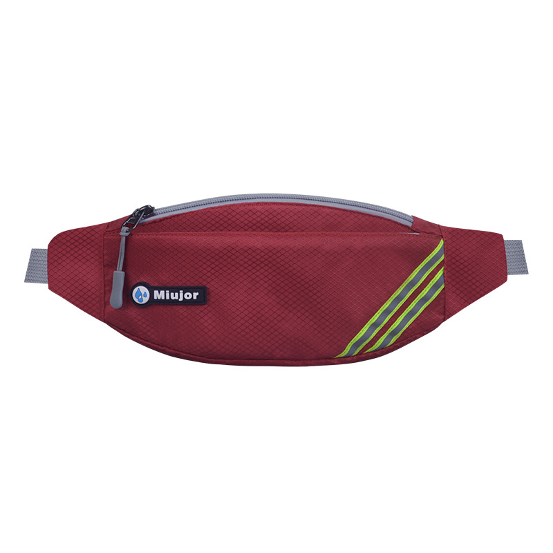 ウエストポーチ ランニングポーチ ウエストバッグ 薄型マルチポーチ 小物収納 撥水 腰掛け ウォーキング 男女兼用 登山 ジョギング マラソン コンパクト | ブランド登録なし | 07