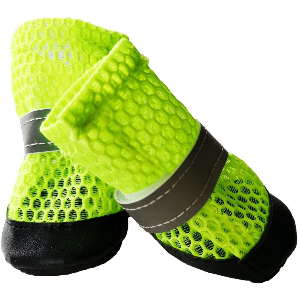 犬 靴 脱げない 靴下 滑り止め 防水 犬の靴 散歩用 犬用靴 ドッグシューズ メッシュ 小型犬 犬のくつ ナックリング 防水 通気性 ドッグシューズ | ブランド登録なし | 04