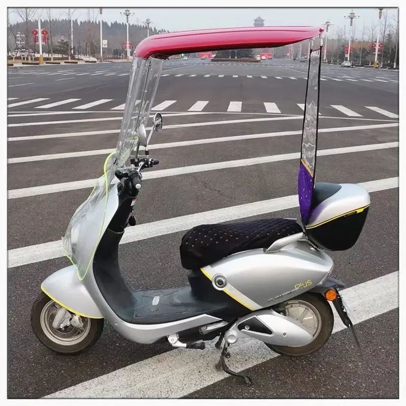 並行輸入品 防雨電気三輪車キャノピー 日焼け止めガラスガラスガラス