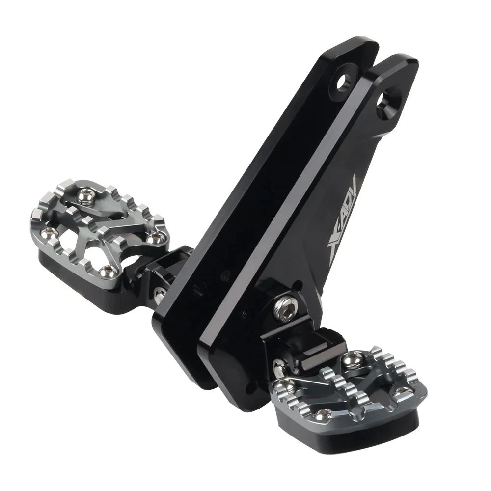 並行輸入品 2025 X-ADV オートバイ CNC リアペダルフットスタンド折りたたみフットレスト助手席フットペグホンダ XADV 750 XADV750 2022 2023 2024