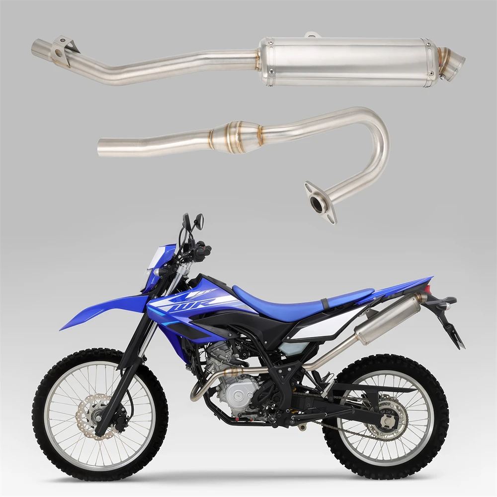 wr155r マフラー 並行輸入品 オートバイステンレスマフラーマフラーフルシステム