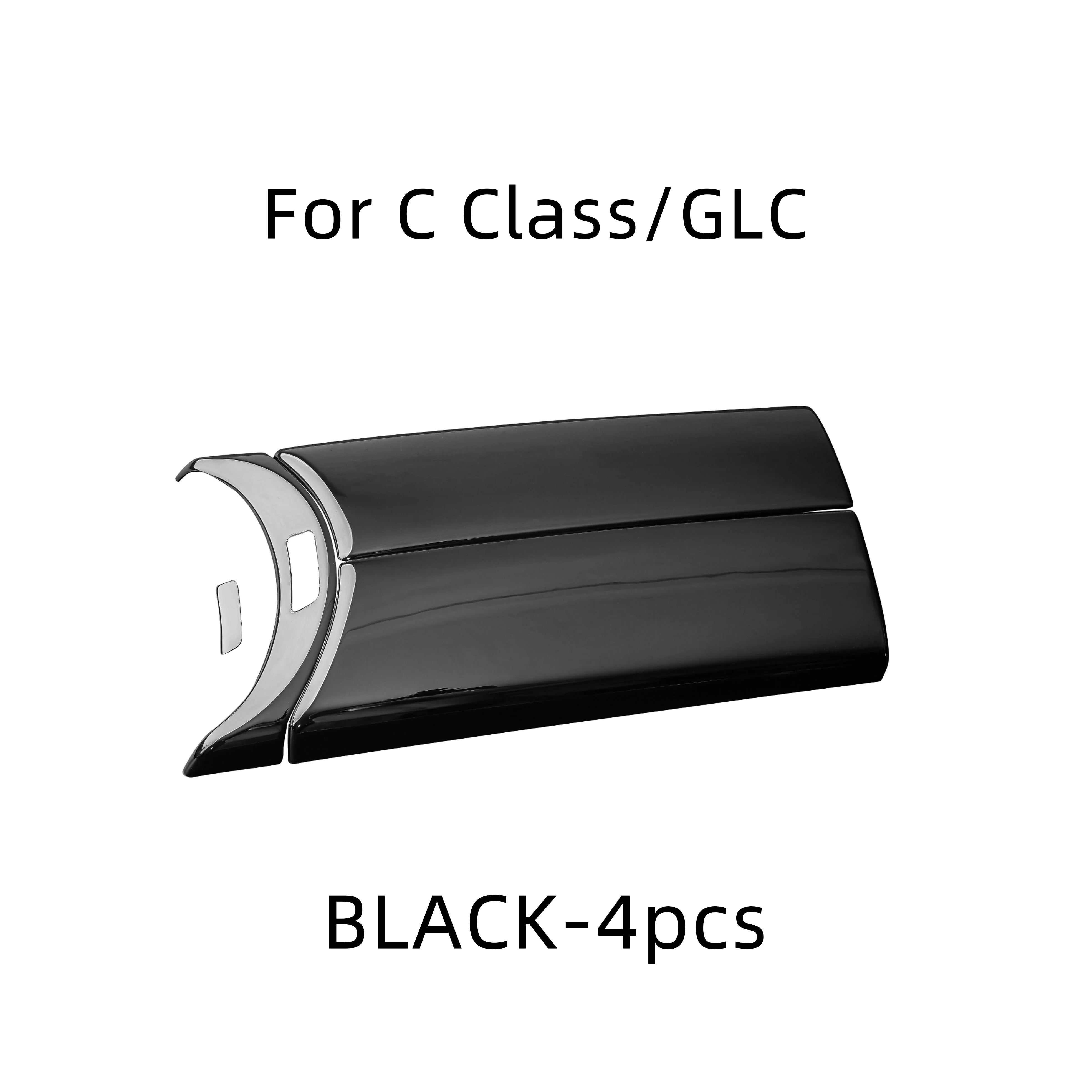 並行輸入品 カーセンターコンソールアームレストボックスパネル 車内アクセサリー メルセデスベンツCクラス GLC W205 X253 A205 C205 C253用トリムカバー