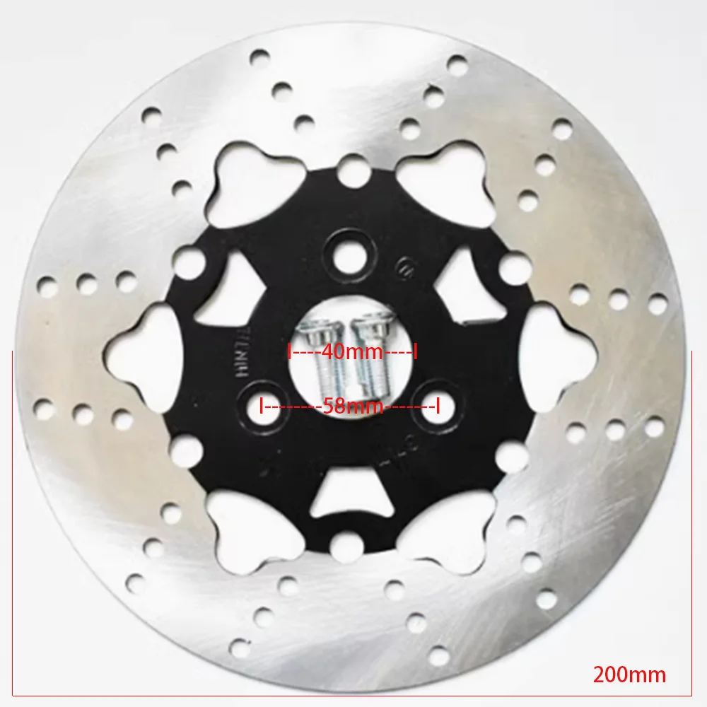 並行輸入品 ブレーキディスクローターオートバイアルミ 190 MM 200 MM 220 MM 3 穴ピッチング 58 MM 70 MMディスク_5