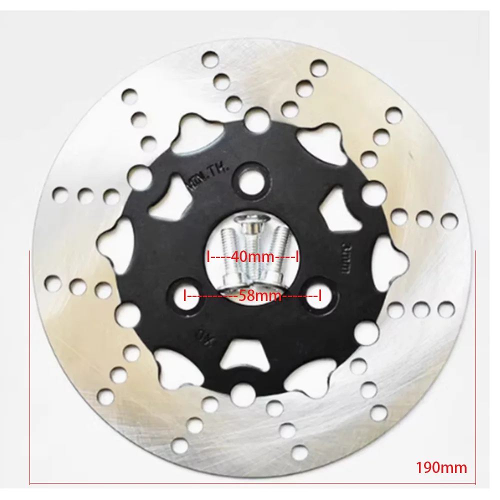 並行輸入品 ブレーキディスクローターオートバイアルミ 190 MM 200 MM 220 MM 3 穴ピッチング 58 MM 70 MMディスク_2
