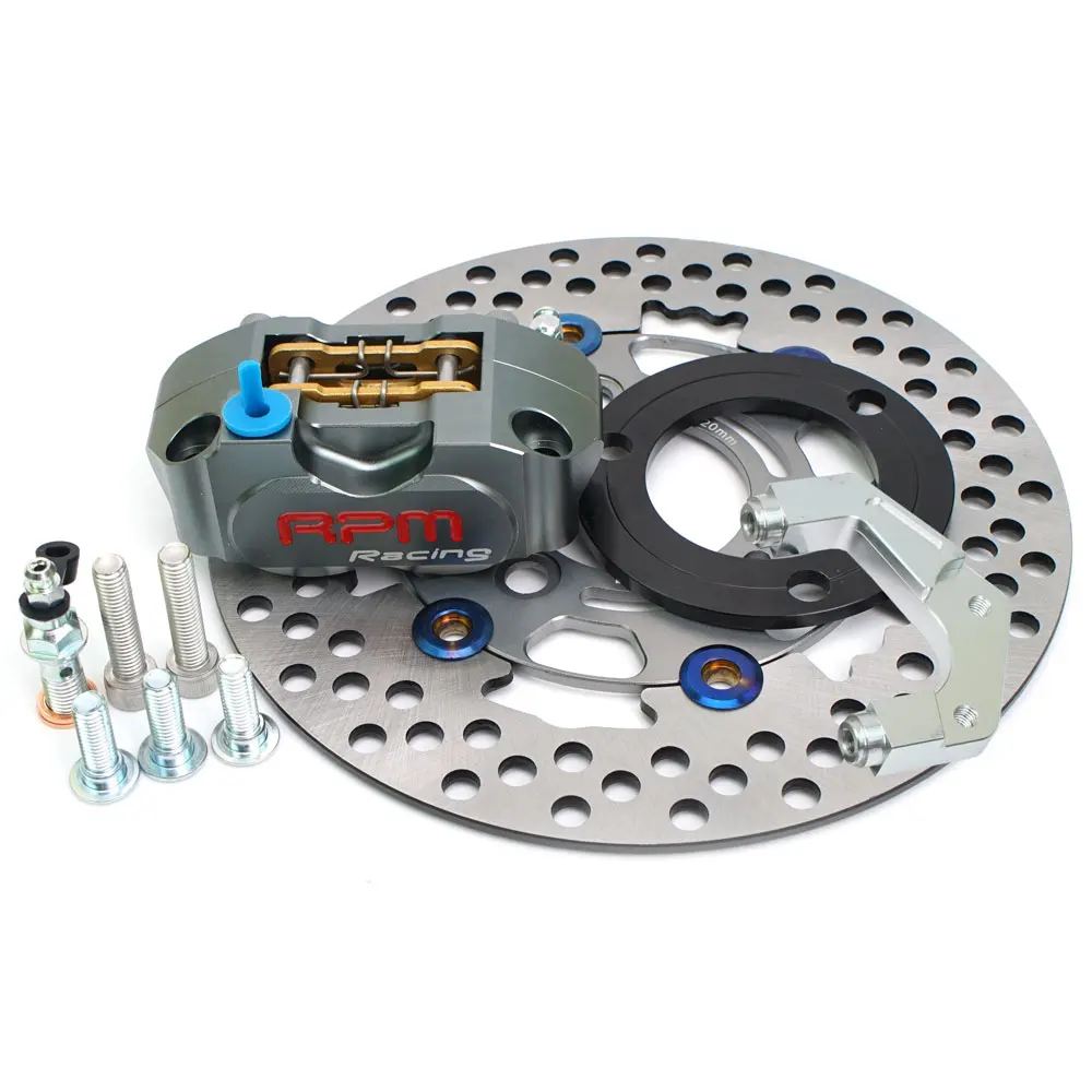 並行輸入品 220MMブレーキディスクローター3穴キャリパーセットRPM 84