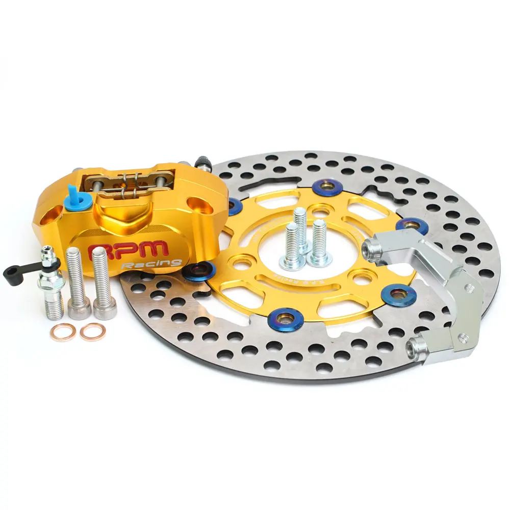 並行輸入品 220MMブレーキディスクローター3穴キャリパーセットRPM 84