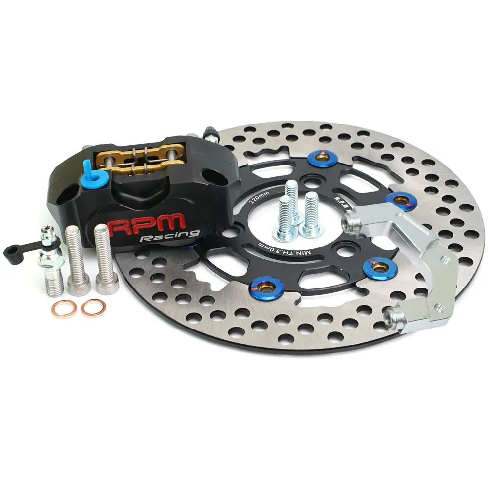 並行輸入品 220MMブレーキディスクローター3穴キャリパーセットRPM 84