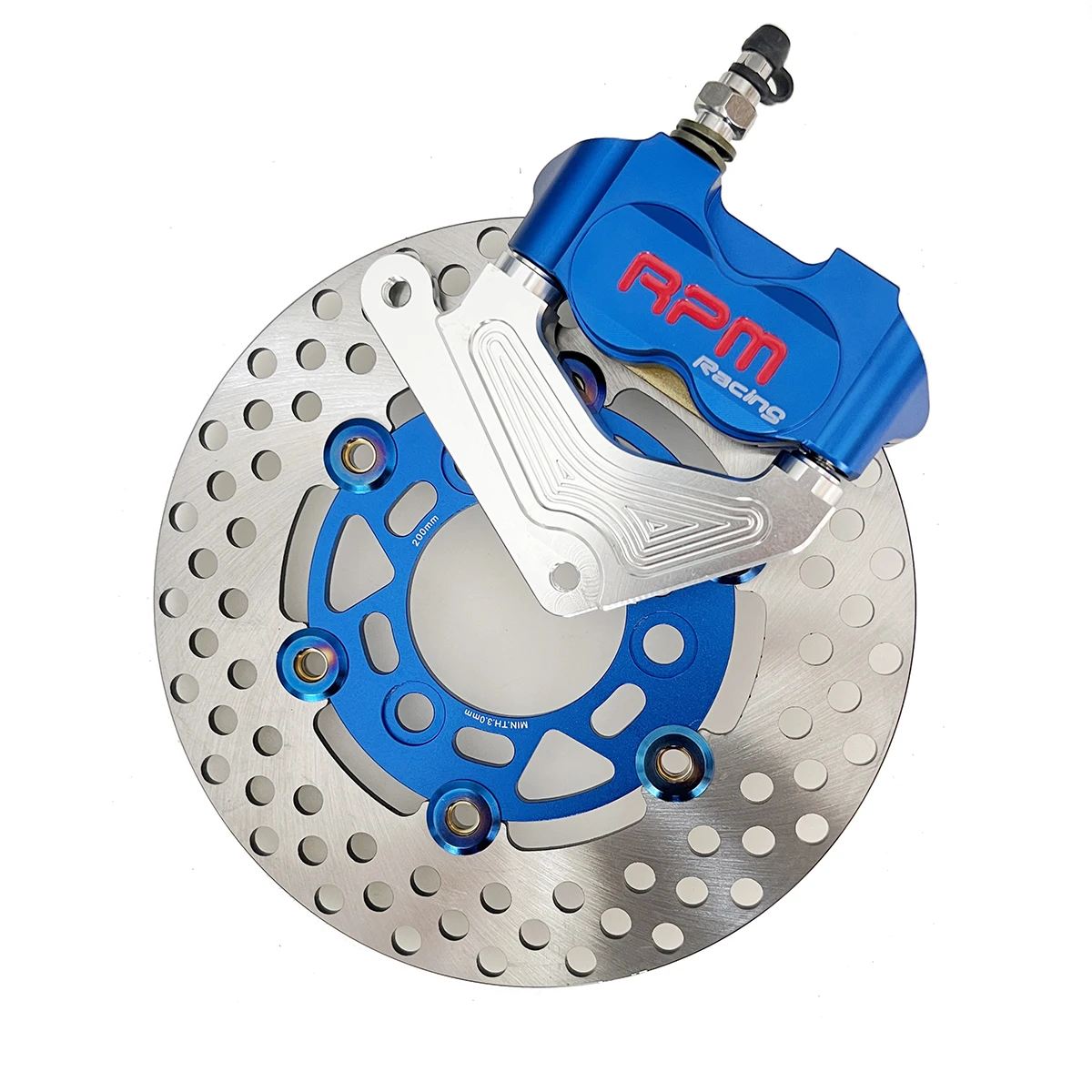 新品未使用 220mm HONDA系 ビックディスクローター キャリパー ビッグディスクローター190mm【DIO系,DISK,単品】ブラック