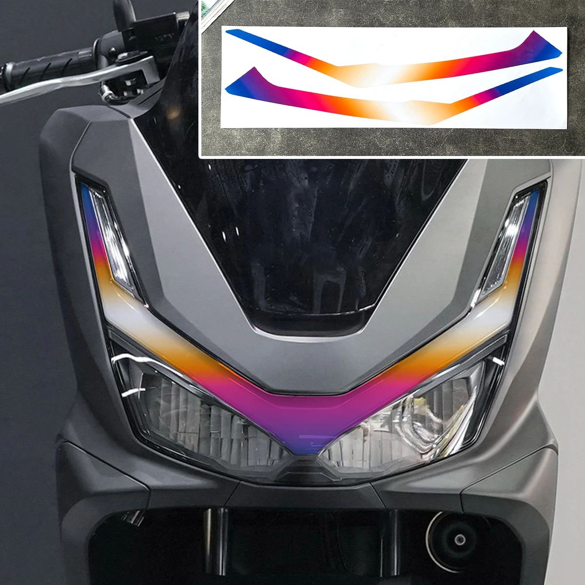 並行輸入品ホンダ PCX 160 オートバイのヘッドライトステッカーモト