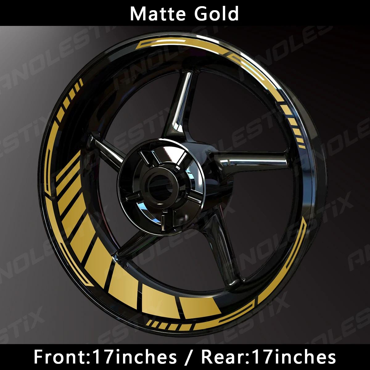 並行輸入品】反射オートバイホイールステッカーハブデカールリム