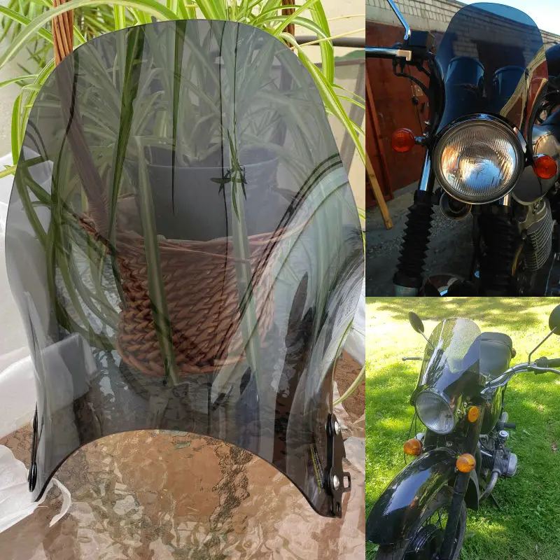 並行輸入品ホンダ ナイトホーク 250 CB250 CB750 カスタム CD CG CM 125 CM125 CG125 CB125 CD250 用 ウインドスクリーン スクリーン ウインドシールド_1
