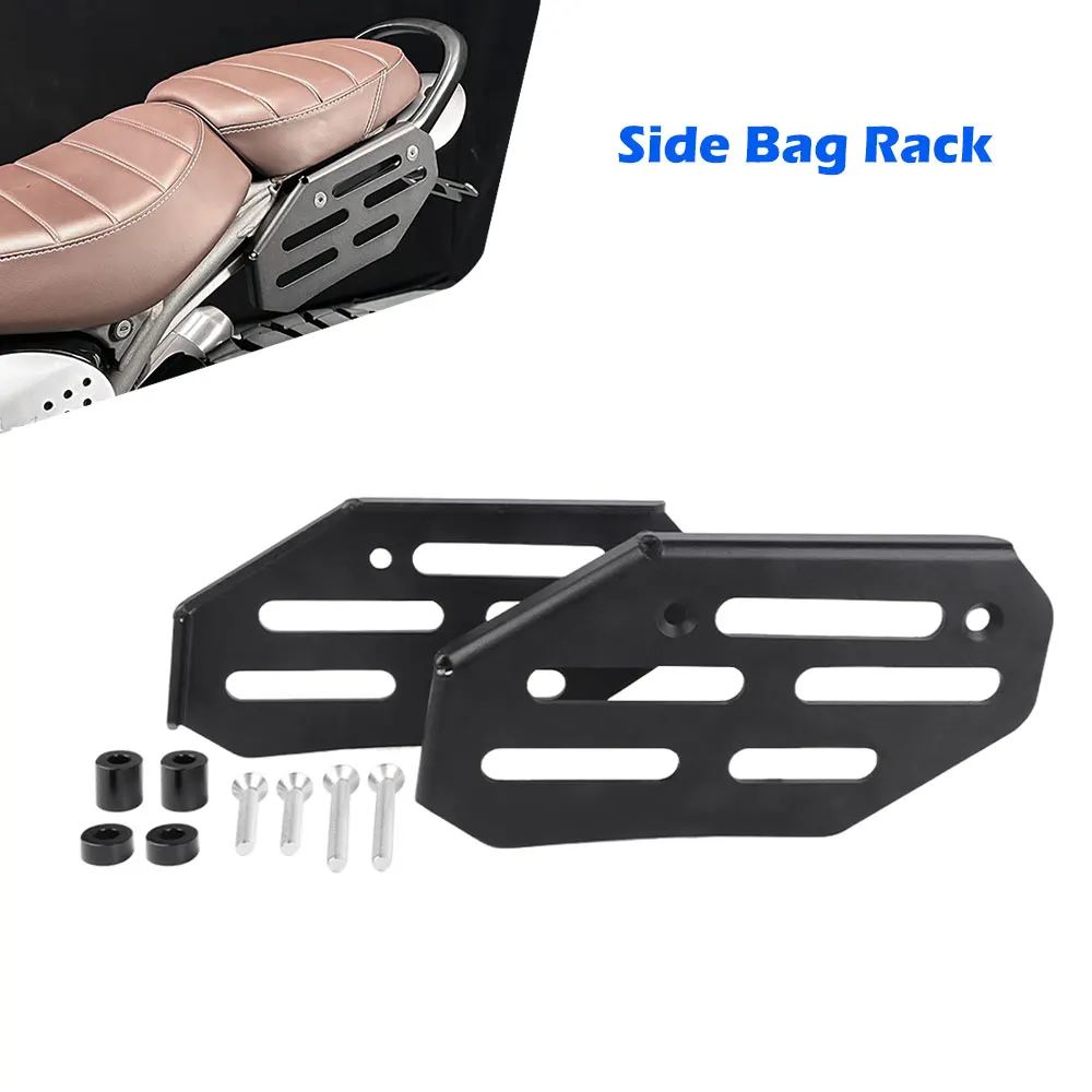 並行輸入品サイドバッグ ラゲッジキャリアラック ブラケット SCRAMBLER 400X SCRAMBLER400 X 2024-2025 リアラゲッジラックホルダー