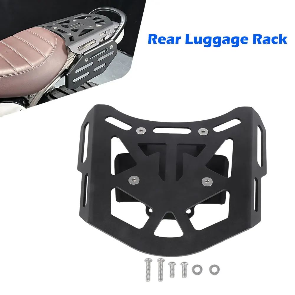並行輸入品サイドバッグ ラゲッジキャリアラック ブラケット SCRAMBLER 400X SCRAMBLER400 X 2024-2025 リアラゲッジラックホルダー