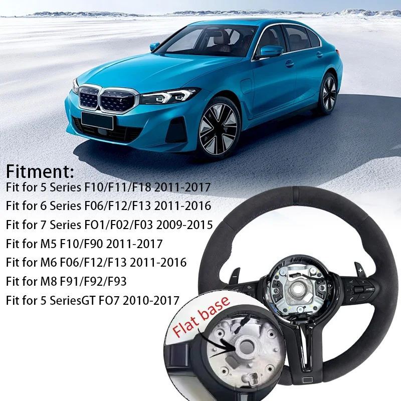 並行輸入品アルカンターラ M スポーツ ステアリングホイール BMW F10 F20 F21 F22 F30 F31 F32 F36 M2 F87 M3 F80 M4 F82 F15 F16用_1