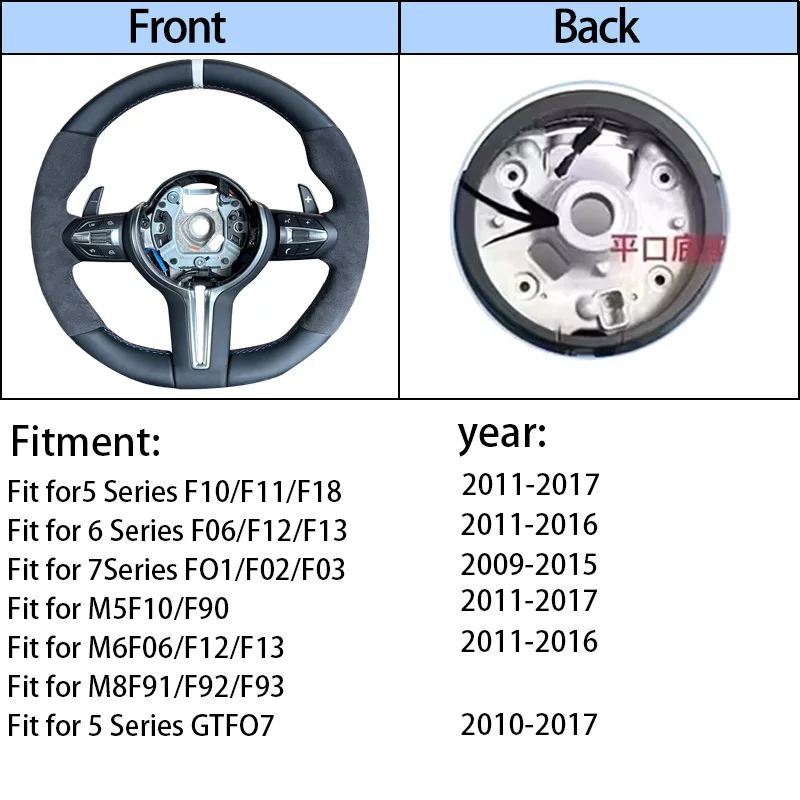 並行輸入品アルカンターラ M スポーツ ステアリングホイール BMW F10 F20 F21 F22 F30 F31 F32 F36 M2 F87 M3 F80 M4 F82 F15 F16用_3