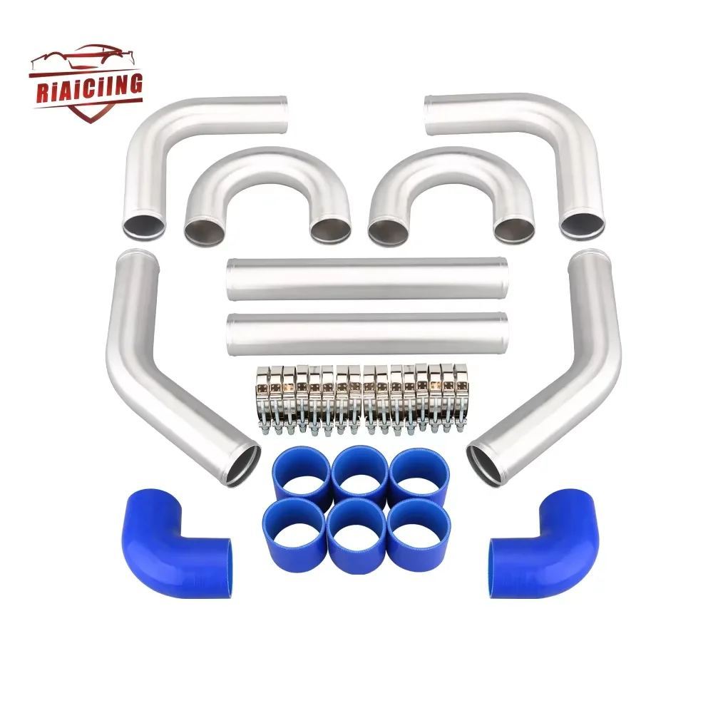 並行輸入品3.0フィート 76MM アルミターボインタークーラーパイピング